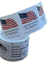 U.S. Flag 2025 Stamps roll coil of 100 Was $73.00/roll - stampworldstore