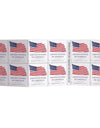 U.S. Flag 2025 Stamps Sheet of 20. 1set=5Sheets Was $73.00/set - stampworldstore