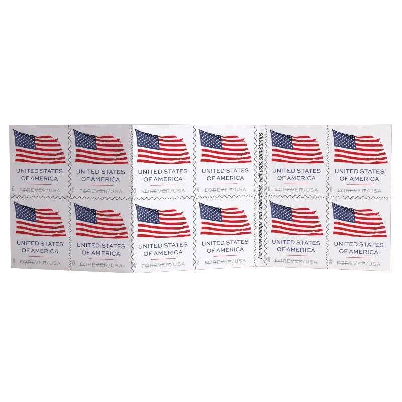 U.S. Flag 2025 Stamps Sheet of 20. 1set=5Sheets Was $73.00/set - stampworldstore