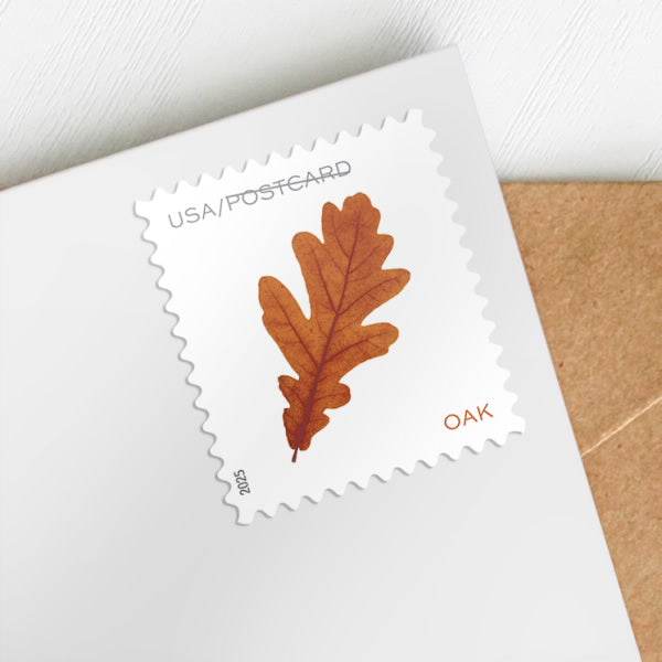 2025 Vibrant Leaves Postcard Stamps Sheet of 20 1set=5Sheets Was $73.00/set - stampworldstore