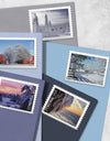2025 Winter Landscapes 1set=5Sheets Was $73.00/set