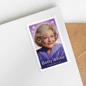 2025 Betty White Stamps Sheet of 20 1set=5Sheets Was $73.00/set - stampworldstore