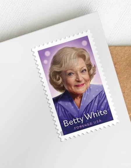 2025 Betty White Stamps Sheet of 20 1set=5Sheets Was $73.00/set - stampworldstore