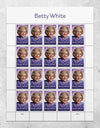 2025 Betty White Stamps Sheet of 20 1set=5Sheets Was $73.00/set - stampworldstore