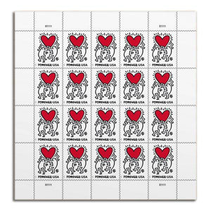 Love 2025 Stamps, Sheet of 20 1set=5Sheets Was $73.00/set - stampworldstore