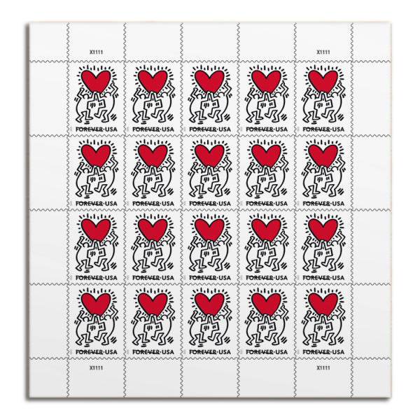 Love 2025 Stamps, Sheet of 20 1set=5Sheets Was $73.00/set - stampworldstore