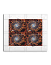 2025 Spiral Galaxy Stamps Sheet of 4Priority Mail Stamp 1set=5Sheets Was $73.00/set - stampworldstore