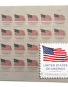 U.S. Flag 2025 Stamps Sheet of 20. 1set=5Sheets Was $73.00/set - stampworldstore