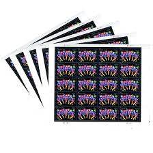 2011 USPS Neon Celebrate! Forever Stamps 1set=5Sheets Was $73.00/set - stampworldstore