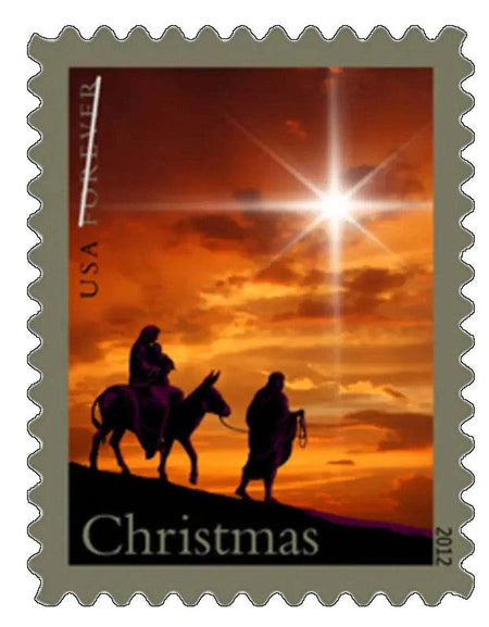 2012 Holy Family Forever Stamp Christmas 1set=5Sheets Was $73.00/set - stampworldstore