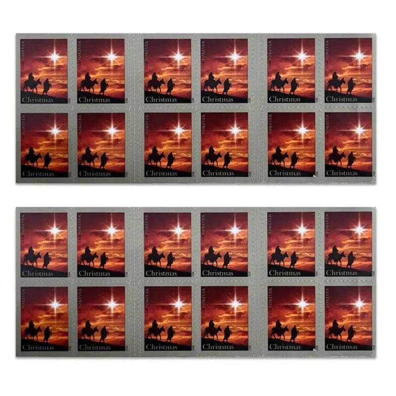 2012 Holy Family Forever Stamp Christmas 1set=5Sheets Was $73.00/set - stampworldstore