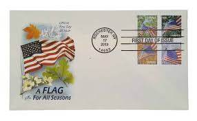 2013 First-Class Forever Stamp - A Flag for All Seasons 1set=5Sheets Was $73.00/set - stampworldstore