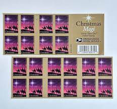 2014 Christmas Magi Forever 1set=5Sheets Was $73.00/set - stampworldstore