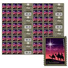 2014 Christmas Magi Forever 1set=5Sheets Was $73.00/set - stampworldstore