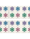 2015 USPS Geometric Snowflakes Forever Postage Stamps 1set=5Sheets Was $73.00/set - stampworldstore