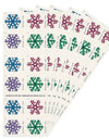 2015 USPS Geometric Snowflakes Forever Postage Stamps 1set=5Sheets Was $73.00/set - stampworldstore