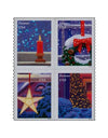 2016 USPS Holiday Windows Forever Stamps 1set=5Sheets Was $73.00/set - stampworldstore
