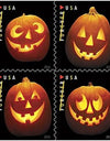 2016 USPS Jack o Lanterns Forever First Class Postage Stamps 1set=5Sheets Was $73.00/set - stampworldstore