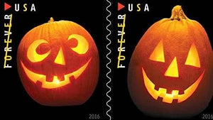 2016 USPS Jack o Lanterns Forever First Class Postage Stamps 1set=5Sheets Was $73.00/set - stampworldstore