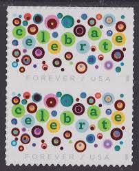 2020 Let's Celebrate stamp 1set=5Sheets Was $73.00/set - stampworldstore