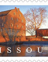 Bollinger’s Mill and Burfordville Covered Bridge Featured on Missouri Statehood Stamp 1set=5Sheets Was $73.00/set - stampworldstore