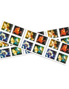 2000 US 34c Self Adhesive Four Flowers First Class Stamps 1set=5Sheets  Was $73.00/set