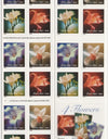 2000 US 34c Self Adhesive Four Flowers First Class Stamps 1set=5Sheets  Was $73.00/set