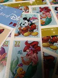 2005 DISNEY 37 Cent U.S.A. STAMPS - FULL PANE - CELEBRATION SERIES - 20 Stamps 1set=5Sheets  Was $73.00/set