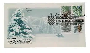 2009 Holiday Evergreens Booklet Pane of 20 First Class Stamps 1set=5Sheets  Was $73.00/set