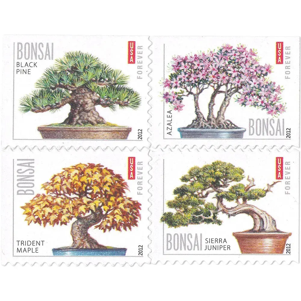 2012 USPS Bonsai First Class Forever Postage Stamps 1set=5Sheets  Was $73.00/set