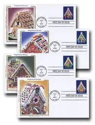 2013 US Holiday Gingerbread Houses Forever Postage Stamps 1set=5Sheets  Was $73.00/set