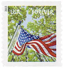 2013 First-Class Forever Stamp - A Flag for All Seasons 1set=5Sheets  Was $73.00/set
