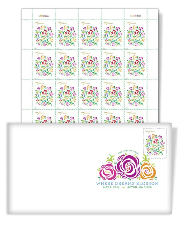 2014 US LOVE 1set=5Sheets  Was $73.00/set