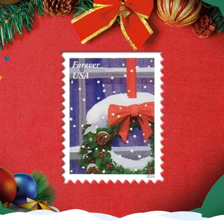 2016 USPS Holiday Windows Forever Stamps 1set=5Sheets  Was $73.00/set