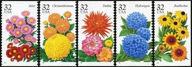 2016 US Botanical Art Beautiful Flower Bloom Forever Postage Stamps 1set=5Sheets  Was $73.00/set