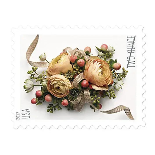 2017 USPS Celebration Corsage Two Ounce Forever Postage Stamps 1set=5Sheets  Was $73.00/set