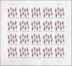 2017 Uncle Sam’s Hat Additional Ounce Sheet of Twenty Stamps 1set=5Sheets  Was $73.00/set