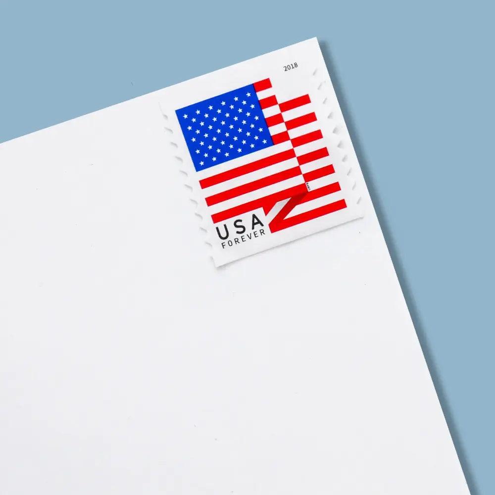 2018 USPS Forever American Flag Stamps Rolls Was $73.00/roll