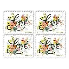 2018 USPS Love Flourishes Forever Stamps 1set=5Sheets  Was $73.00/set