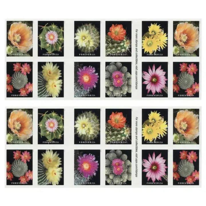 2019 USPS Cactus Flowers Forever First Class Postage Stamps 1set=5Sheets  Was $73.00/set