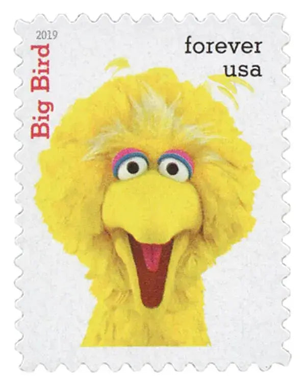 2019 USPS Sesame Street Forever Postage Stamps,Sheet of 16. 1set=5Sheets  Was $73.00/set