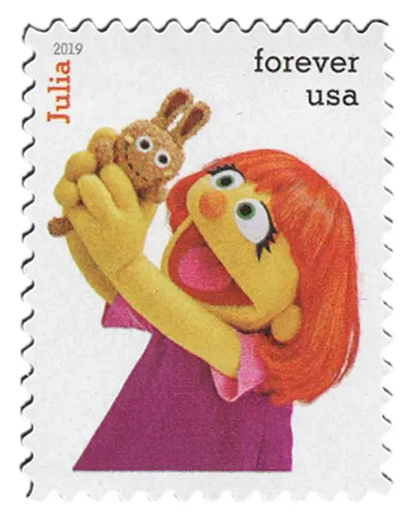 2019 USPS Sesame Street Forever Postage Stamps,Sheet of 16. 1set=5Sheets  Was $73.00/set