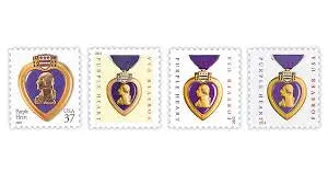 2019 US Purple Heart Forever Stamps 1set=5Sheets  Was $73.00/set