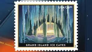 2020 US Grand Island Ice Caves Stamps 1set=5Sheets  Was $73.00/set