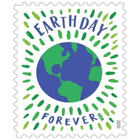2020 USPS Earth Day Forever Stamps 1set=5Sheets  Was $73.00/set