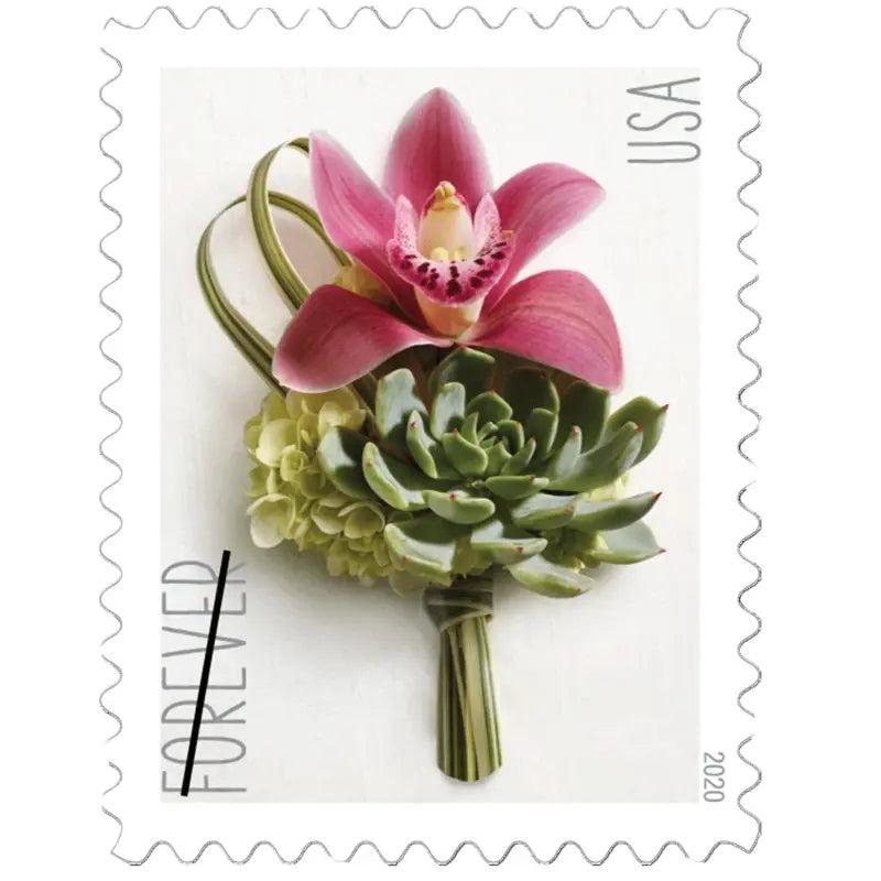 2020 USPS Contemporary Boutonniere Forever Postage Stamps 1set=5Sheets  Was $73.00/set