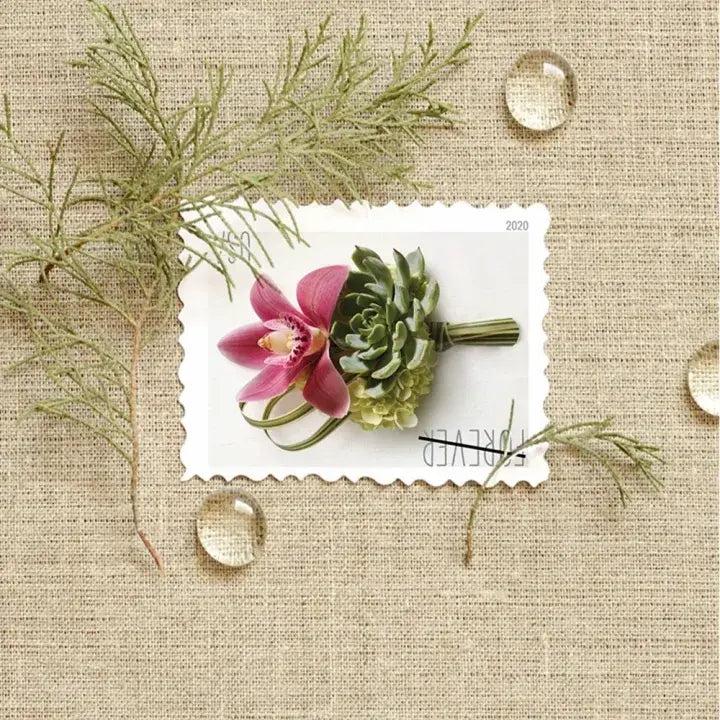 2020 USPS Contemporary Boutonniere Forever Postage Stamps 1set=5Sheets  Was $73.00/set