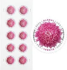 2020 USPS Global Forever International Postage Stamps 1set=5Sheets  Was $73.00/set
