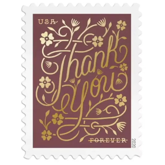 2020 USPS Thank You Forever Postage Stamps 1set=5Sheets  Was $73.00/set