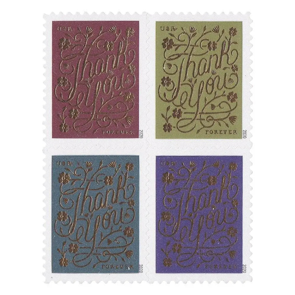 2020 USPS Thank You Forever Postage Stamps 1set=5Sheets  Was $73.00/set